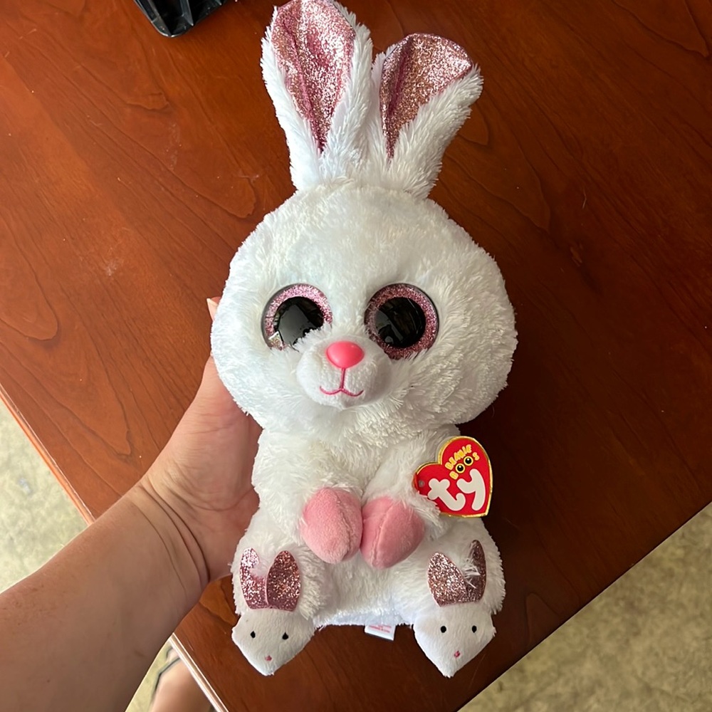 TY BEANIE BOO “Slippers” Bunny